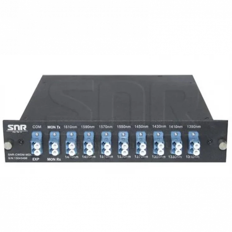 Модуль оптический SNR-CWDM-TV5-8ch (1310-1370,1390-1450) для мультиплексоров SNR-CWDM-MDM-TV