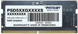 Память DDR5 16GB 4800MHz Patriot PSD516G480081S RTL PC5-38400 CL40 SO-DIMM 262-pin 1.1В