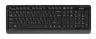 Клавиатура + мышь A4Tech Fstyler FG1010S клав:черный/серый мышь:черный/серый USB беспроводная Multimedia (FG1010S GREY)