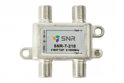 Ответвитель абонентский SNR-T-218 на 2 отвода, вносимое затухание IN-TAP 18dB.