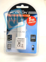 TwinUSB1000/AUTO, Блок питания автомобильный с двумя USB разъёмами, 1А (адаптер)