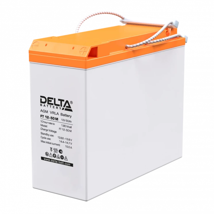 Аккумуляторная батарея Delta FT 12-50 M