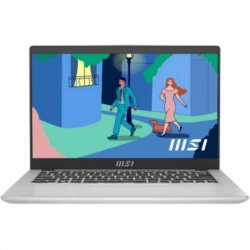 Ноутбук MSI Modern 14 C12M-240XRU Core i5 1235U 8Gb SSD512Gb Intel Iris Xe graphics 14" IPS FHD Free DOS silver WiFi BT Cam (9S7-14J111-240)