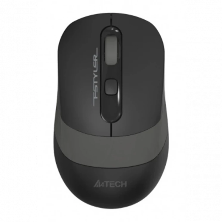 Мышь A4Tech Fstyler FG10 черный/серый оптическая (2000dpi) беспроводная USB (4but)