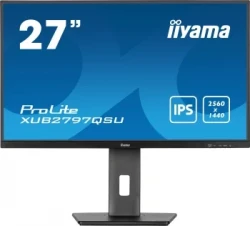 Монитор Iiyama 27" ProLite XUB2797QSU-B2 черный IPS LED 1ms 16:9 HDMI M/M матовая HAS Piv 1300:1 300