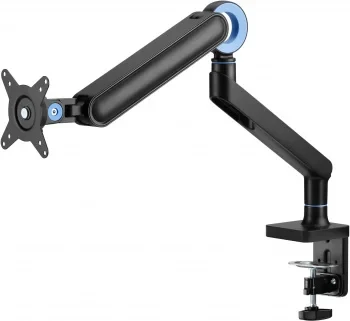 Кронштейн для мониторов Ultramounts UM719B черный 17"-35" макс.10.5кг крепление к столешнице поворот