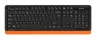 Клавиатура + мышь A4Tech Fstyler FG1010 клав:черный/оранжевый мышь:черный/оранжевый USB беспроводная Multimedia (FG1010 ORANGE)