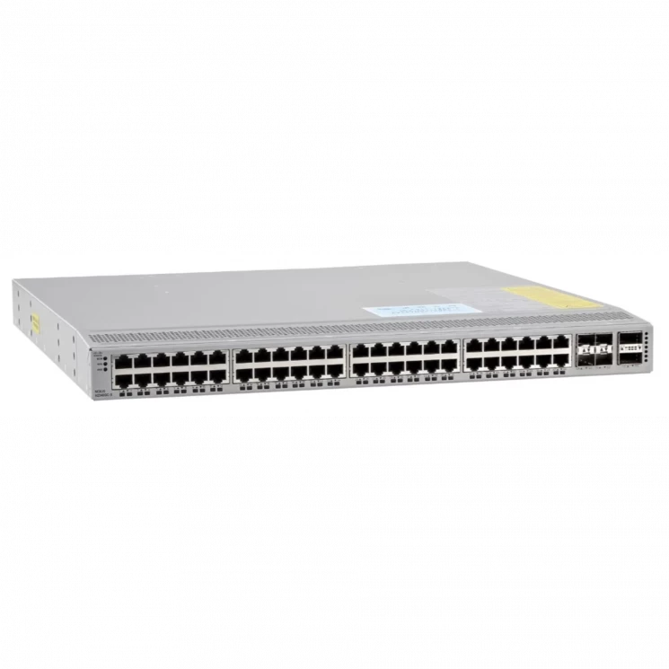 Коммутатор Cisco Nexus N9K-C92348GC-X, направление охлаждения Port-side Exhaust