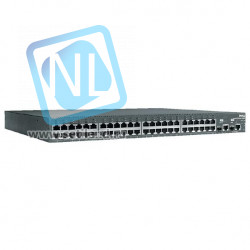 Коммутатор Dell F0318 PowerConnect 3348, 48-Port 10/100Base-T, 2-Port 10/100/1000Base-T, 2xSFP slots, Rackmount 1U-F0318(NEW)