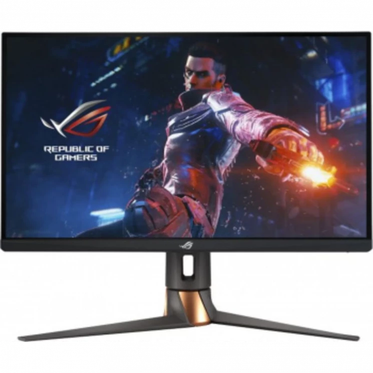 Монитор Asus 27" ROG Swift PG27UQR черный IPS LED 16:9 HDMI полуматовая HAS Piv 600cd 178гр/178гр 38