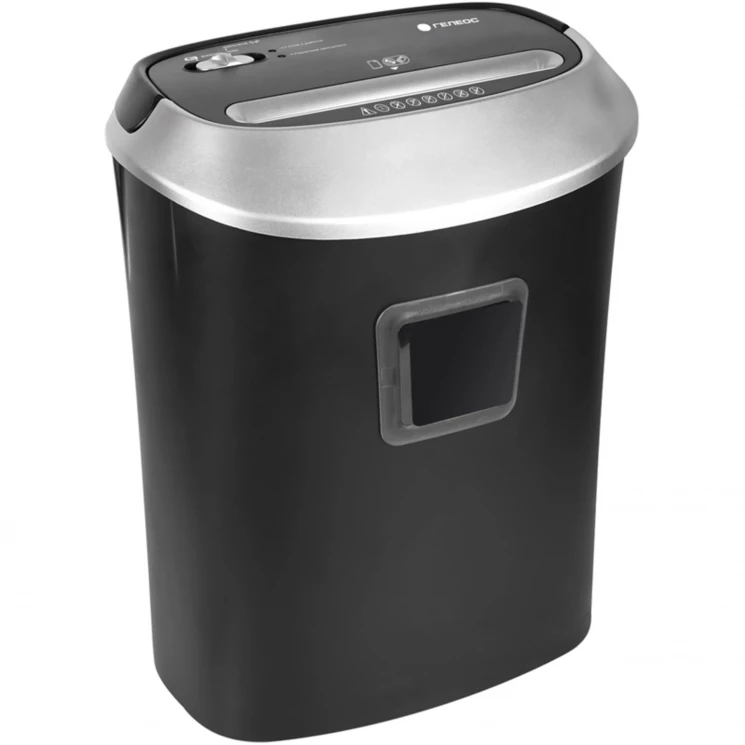 Уничтожитель документов ГЕЛЕОС УМ30-4, Уничтожитель документов ГЕЛЕОС УМ30-4, DIN P-4 (4 ур-нь секр.), фрагмент 3,8х35мм, 15-17 (70г/м2), CD/пл.карты/