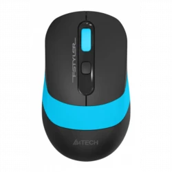Мышь A4Tech Fstyler FG10 черный/синий оптическая (2000dpi) беспроводная USB (4but)
