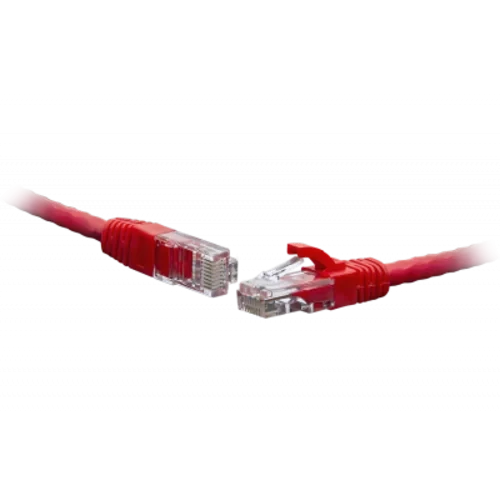 Коммутационный шнур U/UTP 4-х парный cat.5e 1.0м LSZH standart красный