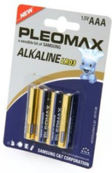 PLEOMAX LR03 BL4, Элемент питания