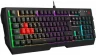 Клавиатура + мышь A4Tech Bloody B1700 клав:черный мышь:черный USB LED