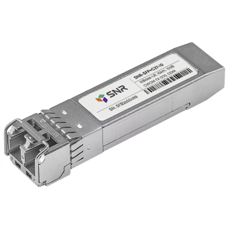 Модуль SFP+ CWDM оптический, дальность до 10км (10dB), 1270нм