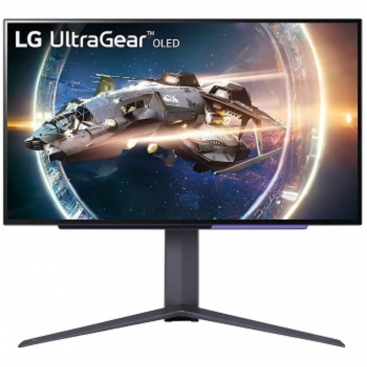 Монитор LG 27" UltraGear 27GR95QE-B черный OLED LED 16:9 HDMI матовая HAS Piv 200cd 178гр/178гр 2560