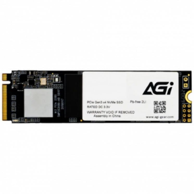 Накопитель SSD AGi PCIe 3.0 x4 2TB AGI2T0GIMAI298 AI298 M.2 2280