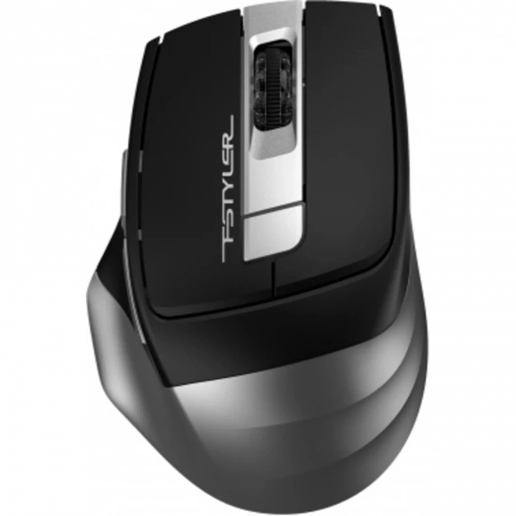 Мышь A4Tech Fstyler FB35 серый оптическая (2000dpi) беспроводная BT/Radio USB для ноутбука (6but)