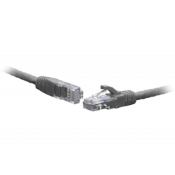 Коммутационный шнур U/UTP 4-х парный cat.5e 1.0м LSZH standart серый