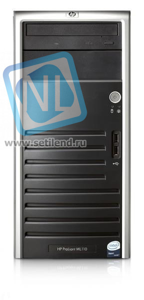 Сервер Proliant HP 432126-421 ProLiant ML110G4 3040(1.86GHz/DC/1x2Mb)NSAS(Tower Xeon1.86GHzDualCore1x2Mb/1x512MB/72GB nSAS/8-port SAS/SATA RAID(0,1,1+0)/CD,noFDD/GigEth)-432126-421(NEW)