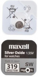 MAXELL SR527SW 319 (0%Hg), Элемент питания