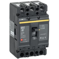 Выключатель автоматический 3п 100А 25кА ВА88-32 MASTER IEK SVA10-3-0100-02