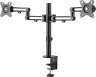 Кронштейн для мониторов Ultramounts UM737 черный 17"-32" макс.8кг крепление к столешнице поворот и н