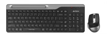 Клавиатура + мышь A4Tech Fstyler FB2535C клав:чер/серый мышь:чер/серый USB беспроводная Bluetooth/Радио slim (FB2535C SMOKY GREY)