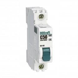 Выключатель автоматический модульный 1п C 50А 4.5кА ВА-101 DEKraft 11059DEK