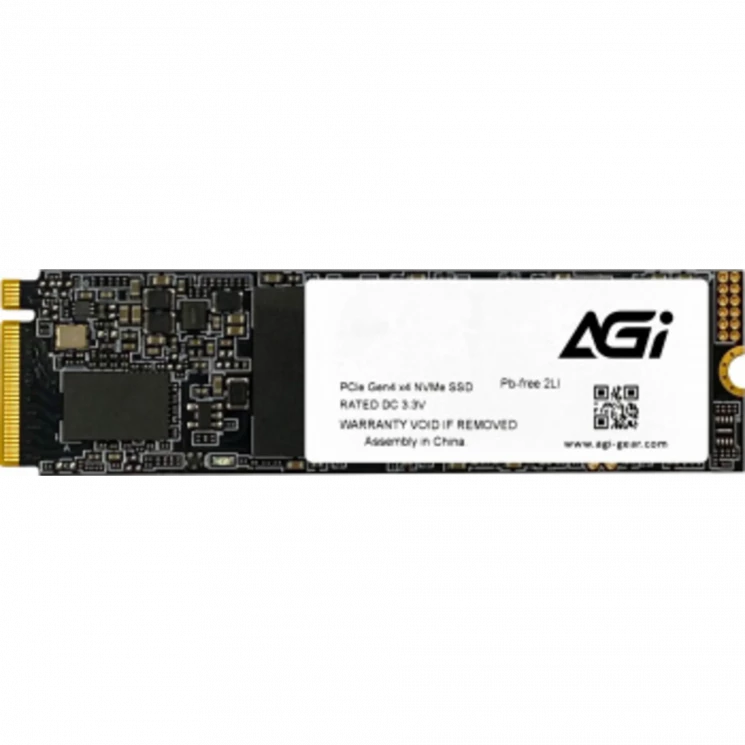 Накопитель SSD AGi PCIe 4.0 x4 2TB AGI2T0G43AI818 M.2 2280