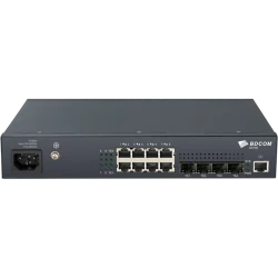 Управляемый коммутатор уровня 3 BDCOM S5700-8ET4Xv1, 8x 2.5GBASE-Т, 4x 1/10GE SFP+, 220V AC