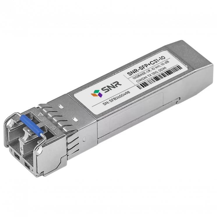 Модуль SFP+ CWDM оптический, дальность до 10км (10dB), 1310нм