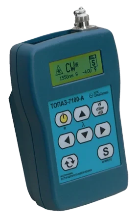 Источник оптического излучения ТОПАЗ-7105-A(П) с поверкой