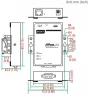 NPort 5150 1-портовый асинхронный сервер RS-232/422/485 в Ethernet MOXA