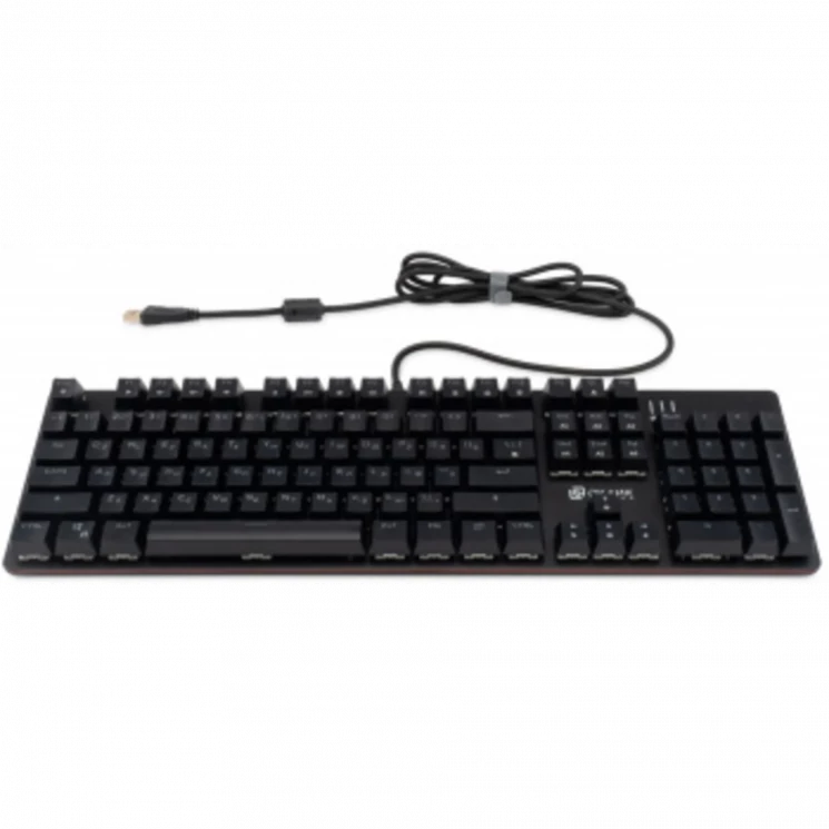 Клавиатура Оклик 990 G2 механическая черный USB Multimedia for gamer LED (1875240)