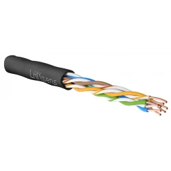 Кабель витая пара LANsens UTP, 4 пары Cat.5e, PE, outdoor, master, 305м