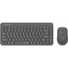 Клавиатура + мышь A4Tech Fstyler FG3200 Air2 клав:серый мышь:серый USB беспроводная slim Multimedia