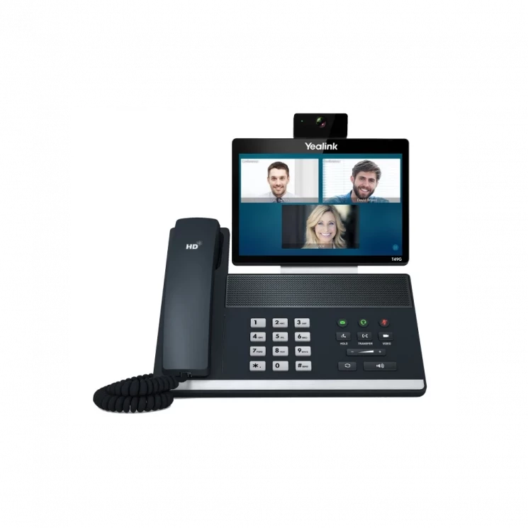 SIP-телефон Yealink SIP VP-T49G,видеотерминал, Wi-Fi, Bluetooth, HDMI, с камерой, с БП