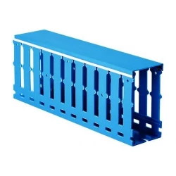 Кабель-канал перфорированный 25х80 L2000 RL12 син. DKC 01137RL