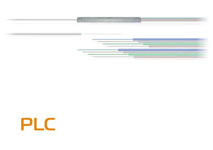 Делитель оптический планарный PLC-M-1x8, бескорпусный, неоконцованный