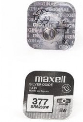 MAXELL SR626SW 377 (RUS), Элемент питания