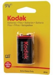 Kodak Extra Heavy Duty 6F22 BL1, Батарея