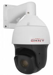 Поворотная камера IP OMNY 2120-IR PTZ 2.0Мп с 20х оптическим увеличением c ИК подсветкой, наст. кронтш в комплекте, PoE+, 12V