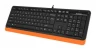 Клавиатура + мышь A4Tech Fstyler F1010 клав:чер/оранж мышь:чер/оранж USB Multimedia (F1010 ORANGE)
