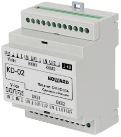 Коммутатор многоабонентских домофонов KD-02