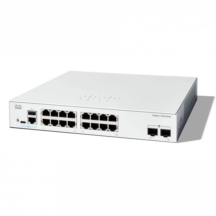 Коммутатор Cisco Catalyst C1300-16T-2G