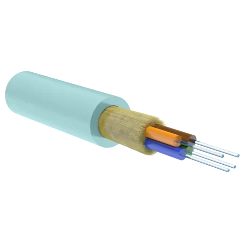 Кабель оптический Alpha Mile Distribution, 04 волокна OM3, LSZH нг(A)-HFLTx