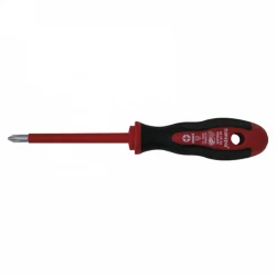 Отвёртка Haupa, двухкомпонентная диэлектрическая до 1000В VDE PH 0, HA-101940