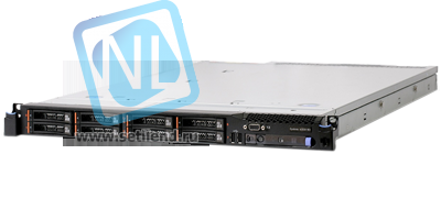 Сервер IBM System x3550 M3, 1 процессор Quad-Core L5630 2.13GHz, 16GB DRAM